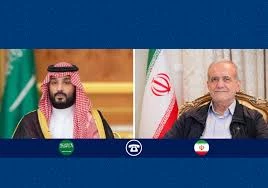 در گفتگوی تلفنی دکتر پزشکیان و ولیعهد عربستان به مناسبت عید قربان مطرح شد؛
تعمیق روابط با حسن همجواری در سایه پیوند معنوی